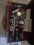 Vintage Lyons Monark Clarinet Plus 10 L20250 Grenadilla Wood Low Pitch. Fixed Price $200.00.