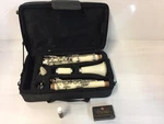 Mendini By Cecilio Beginner Bb Clarinet - White Abs Body, Case, Reeds. Fixed Price $76.71.