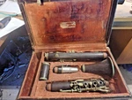 4G -vintage Clarinet Case Evette & Scheaffer Model Made Paris. Fixed Price $79.99.