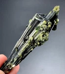 178 Carat Beautiful Green Cap Tourmaline Crystal Bunch From Afghanistan. Fixed Price $199.99.