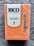 Rico REA1030 Bass Clarinet #3 Reeds (box Of 10). Fixed Price $29.99.