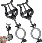 2-PACK Clarinet Lyre Holder 6.02IN, Black Sheet Music Clip For Band. Fixed Price $22.49.