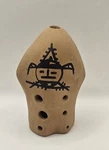 Chinese Banpo Xun Clay 8 Hole Flute Wind Musical Instrument Vintage. Fixed Price $35.00.