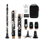 Rowell Clarinet Professional 17 Keys B Flat Two-color Silver-plated .... Fixed Price $505.88.