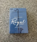 Rico Royal Bass Clarinet Reeds #3.5 Box Of D'addario REB1035 Brand New. Fixed Price $25.00.
