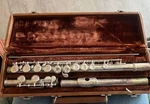 Vtg Gemeinhardt M2 Flute Elkhart Ind Good Pads & Action W/ Artley Case .. Fixed Price $54.00.
