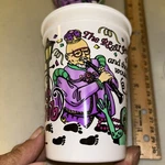 New Pete Fountain's Half Fast Walking Club Mardi-gras Cups 1961-1998 Lot Of 4. Fixed Price $19.95.