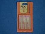 Rico Bb Soprano Clarinet Reeds - Pack Strength 1. (1 & 1/2) RCA0315. Fixed Price $9.49.