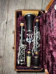 Conductor Bb Clarinet With Case & Music Accessories. Fixed Price $160.00.