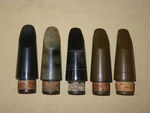 Lot Of 5 - Hard Rubber Clarinet Mouthpiece (s) Great Blanks For Refacing. Fixed Price $34.99.