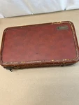 Vintage Selmer Bb Clarinet Leather Zipper Case For Restore. Fixed Price $69.00.