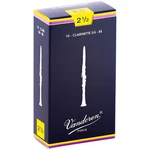 Vandoren Traditional Bb Clarinet Reeds Strength 2.5 Box Of 10. Fixed Price $31.00.