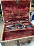 Vintage H. Freeman N.y Wood Clarinet Made France W/ Case Model M-100. Fixed Price $106.88.