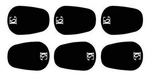 Bg A10LB Large Mouthpiece Cushions, 0.8MM - Black 0,8MM (48 Pack). Fixed Price $85.30.