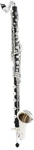 Backun Alpha Bass Clarinet With Backpack Case Low C, Nickel-plated Keys. Fixed Price $4345.00.