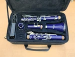 Mendini By Cecilio Purple Clarinet New. Fixed Price $155.00.