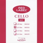 Super Sensitive SS6103 Red Label Medium Cello String Set 1/4"". Fixed Price $59.95.